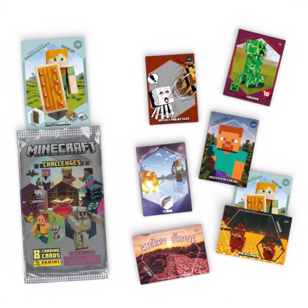 Minecraft - Challenges Trading Cards Flow Pack prij Per Stuk - Fans Geek Storeproduct_typeFans Geek Store