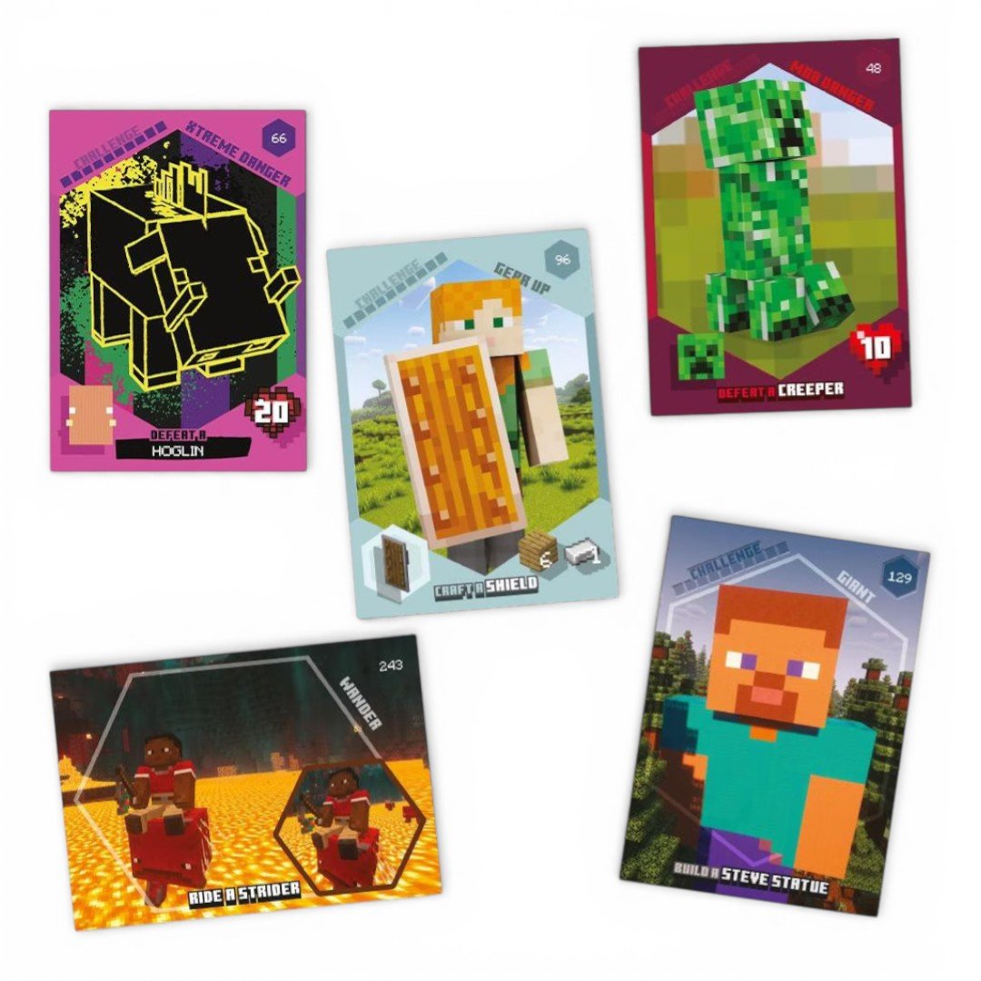Minecraft - Challenges Trading Cards Flow Pack prij Per Stuk - Fans Geek Storeproduct_typeFans Geek Store
