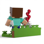 Minecraft: Steve & Tamed Wolf Figuur 13 cm | YouTooz Collectibles - Fans Geek Storeproduct_typeYouTooz