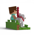 Minecraft: Steve & Tamed Wolf Figuur 13 cm | YouTooz Collectibles - Fans Geek Storeproduct_typeYouTooz