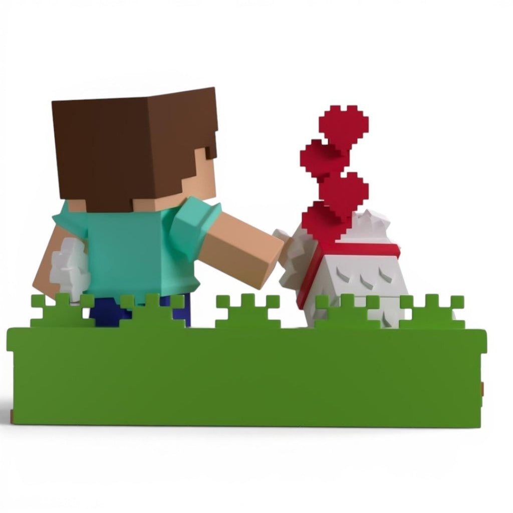 Minecraft: Steve & Tamed Wolf Figuur 13 cm | YouTooz Collectibles - Fans Geek Storeproduct_typeYouTooz
