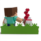 Minecraft: Steve & Tamed Wolf Figuur 13 cm | YouTooz Collectibles - Fans Geek Storeproduct_typeYouTooz