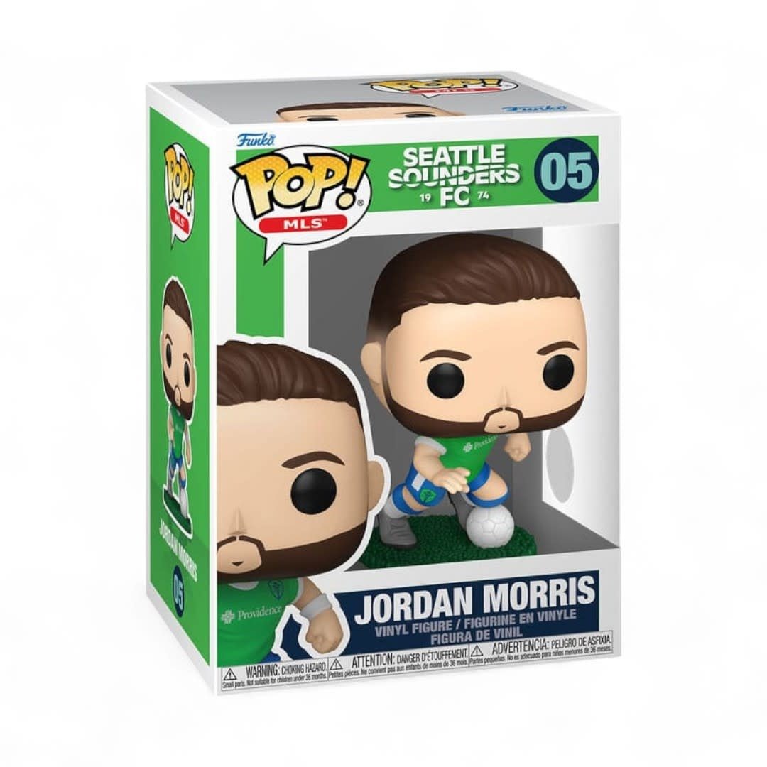 MLS POP! Sports Vinyl Figure Sounders - Jordan Morris - Fans Geek Store