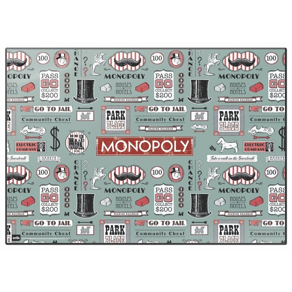 Monopoly: Desk Mat 34,5 x 49,5 cm - Fans Geek Store