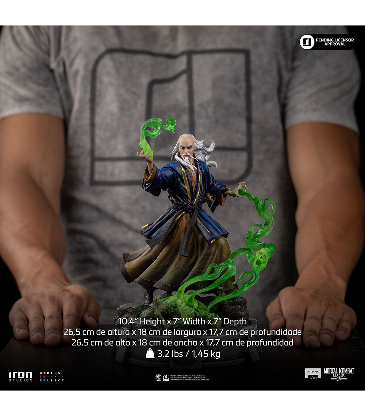 Mortal Kombat Shang Tsung standbeeld 26,5 cm - Fans Geek Storeproduct_type#Iron Studios