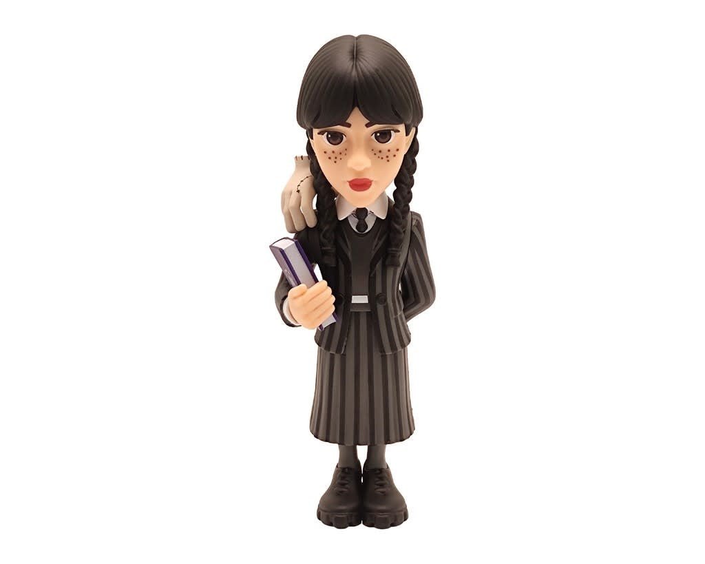 Wednesday: Wave 3 - Wednesday Addams with Thing 5 inch PVC Figure - Fans Geek Store