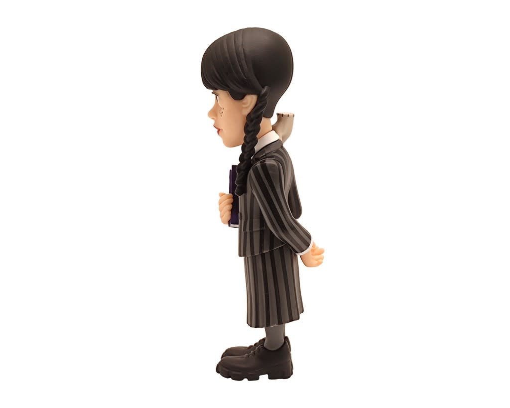 Wednesday: Wave 3 - Wednesday Addams with Thing 5 inch PVC Figure - Fans Geek Store