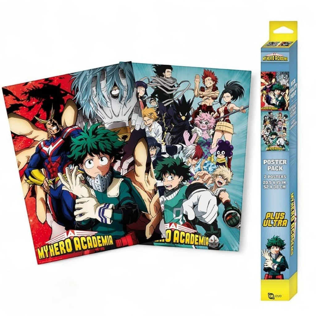 MY HERO ACADEMIA - Set 2 Posters Chibi 52x38 - Artworks - Fans Geek Store