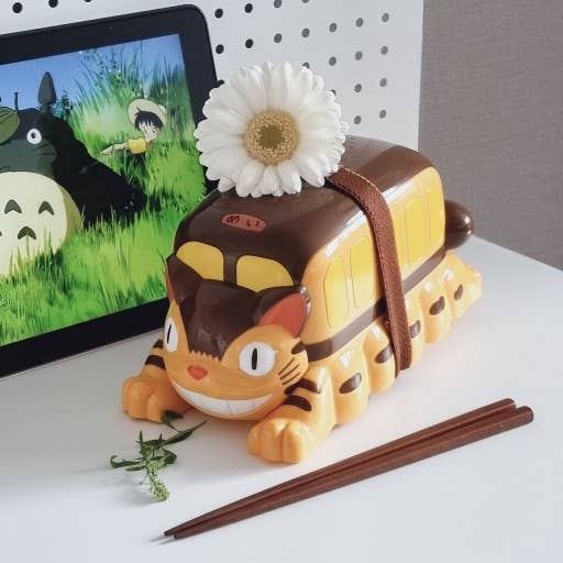 My Neighber Totoro Cat Neco basu BUS 2layer Lunch Bento SET - Fans Geek Storeproduct_typeK - Wonderland
