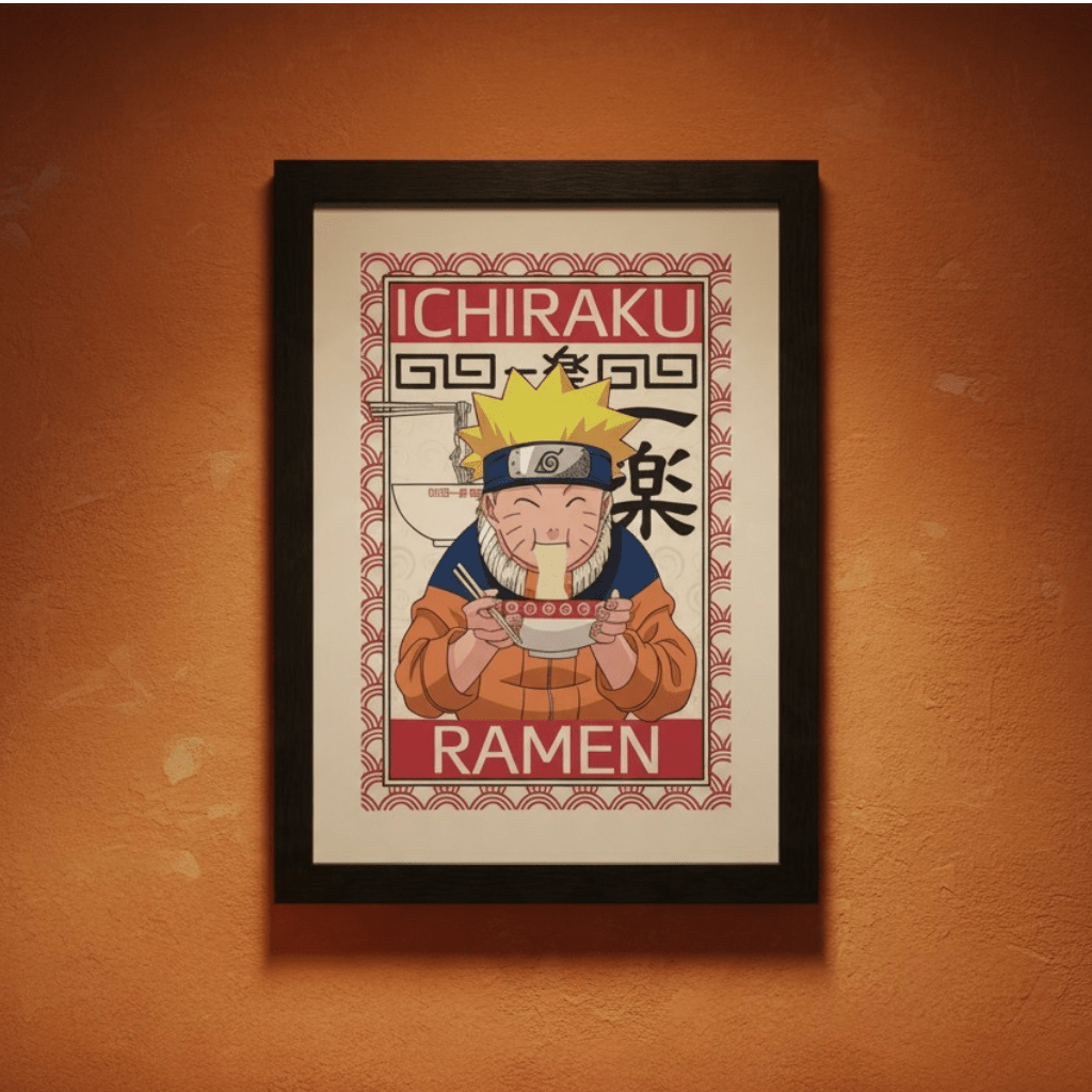 Naruto Ichiraku Ramen ingelijste prent - Fans Geek Storeproduct_type#GB Eye