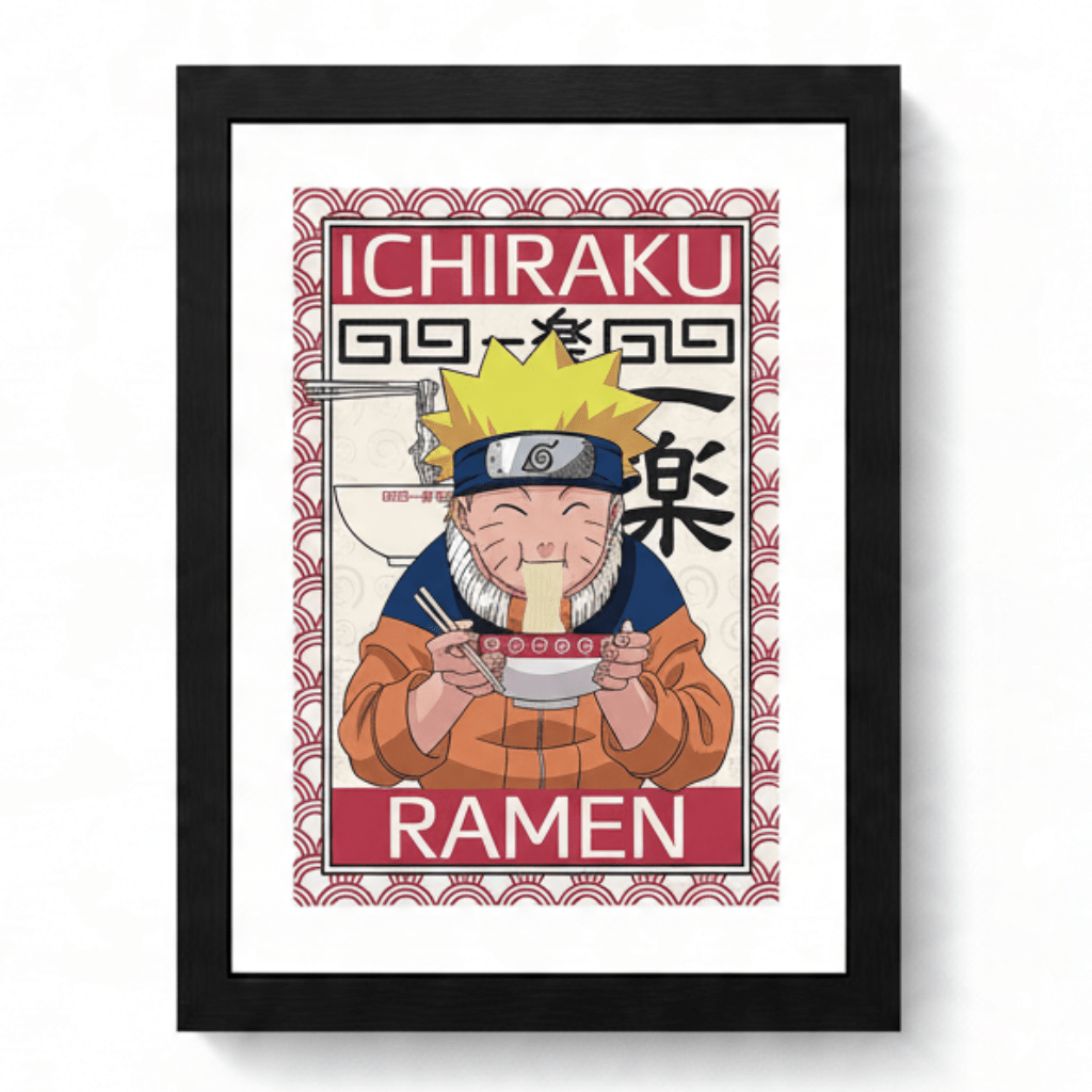 Naruto Ichiraku Ramen ingelijste prent - Fans Geek Storeproduct_type#GB Eye