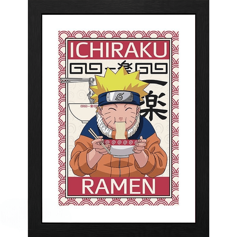 Naruto Ichiraku Ramen ingelijste prent - Fans Geek Storeproduct_type#GB Eye