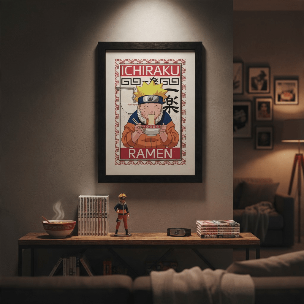 Naruto Ichiraku Ramen ingelijste prent - Fans Geek Storeproduct_type#GB Eye