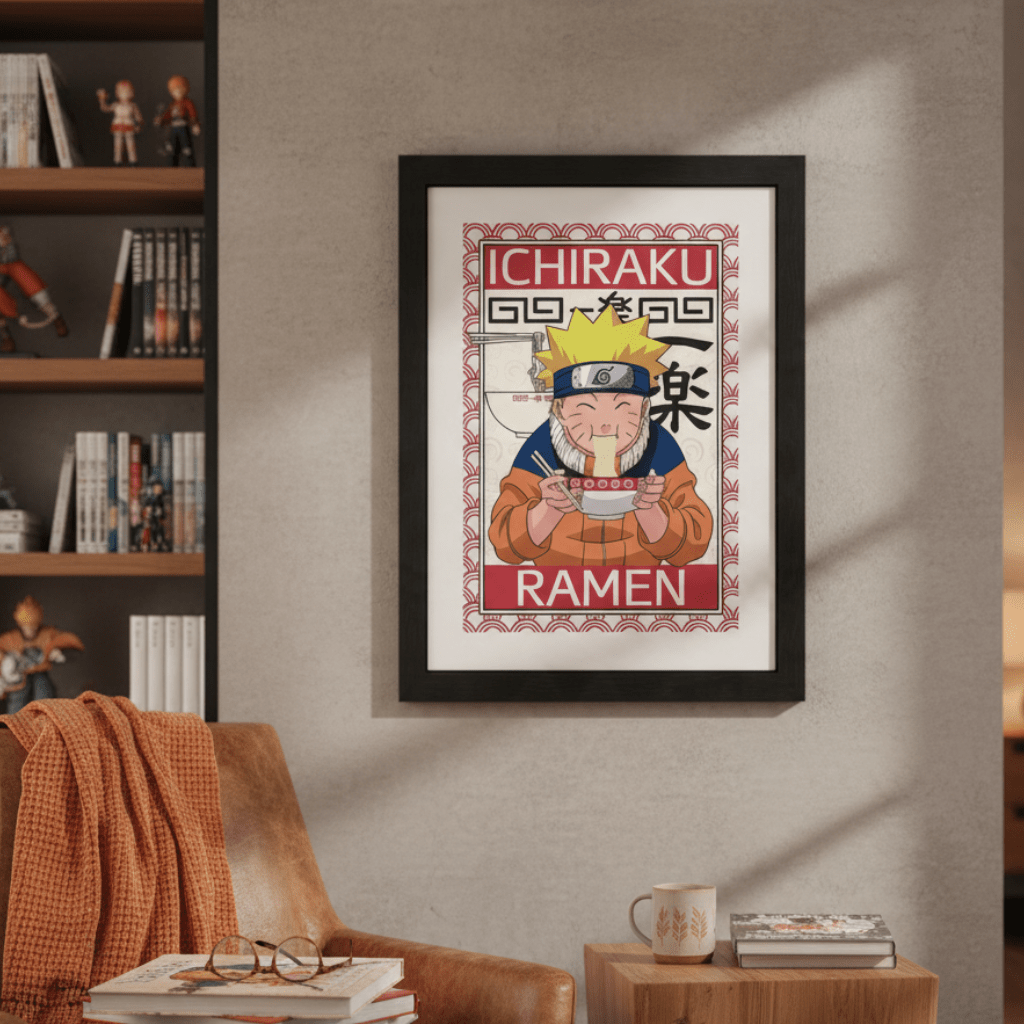 Naruto Ichiraku Ramen ingelijste prent - Fans Geek Storeproduct_type#GB Eye