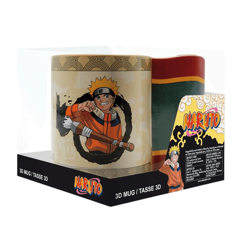 Naruto mok met 3D-rolhandvat 460 ml - Fans Geek Storeproduct_type#ABYstyle