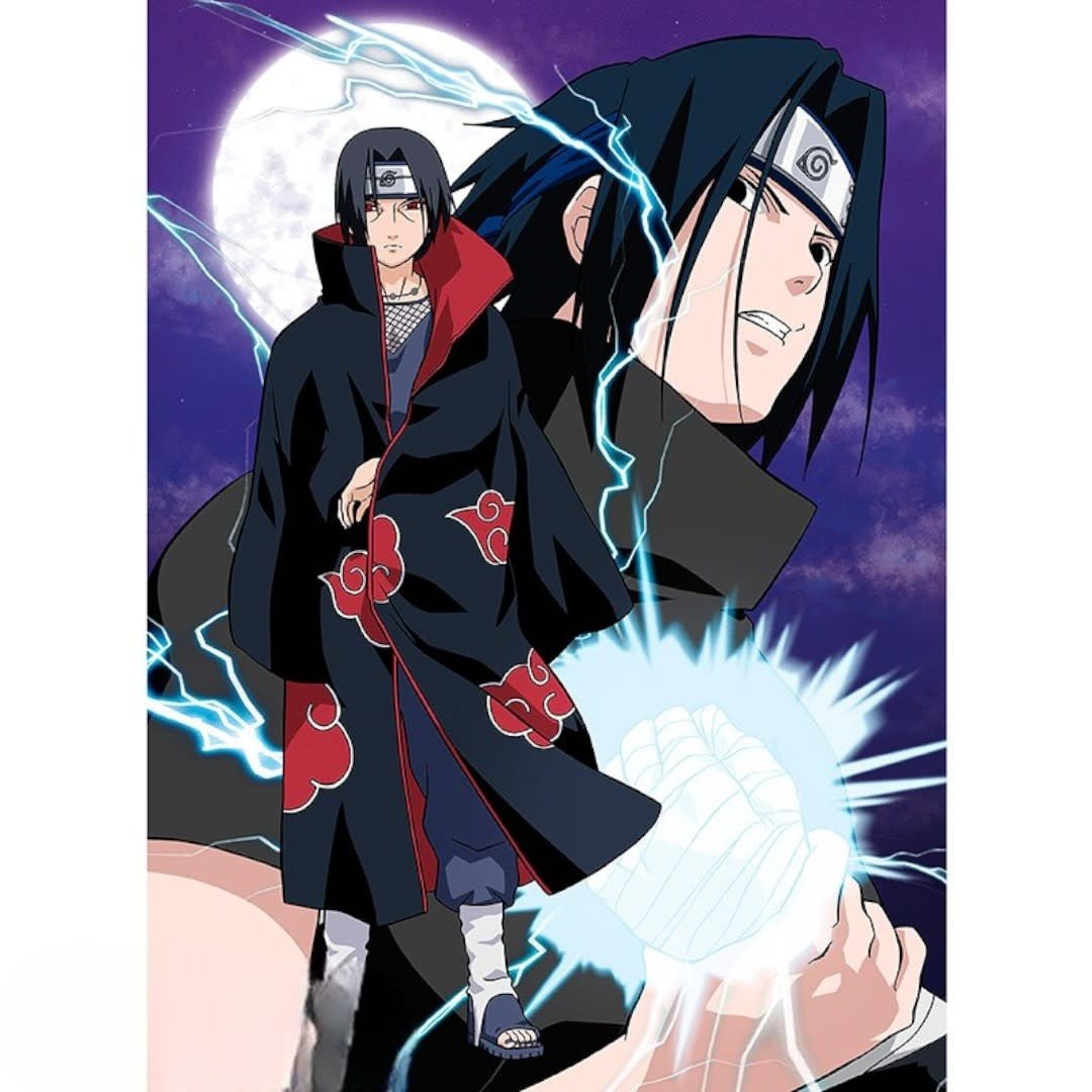 NARUTO - Postcards - Set 1 x5 (14,8x10,5) - Fans Geek Store