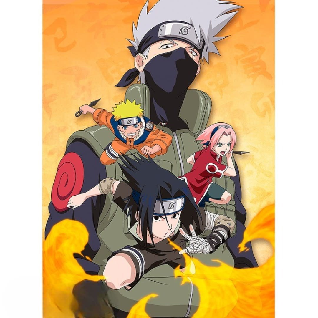 NARUTO - Postcards - Set 1 x5 (14,8x10,5) - Fans Geek Store