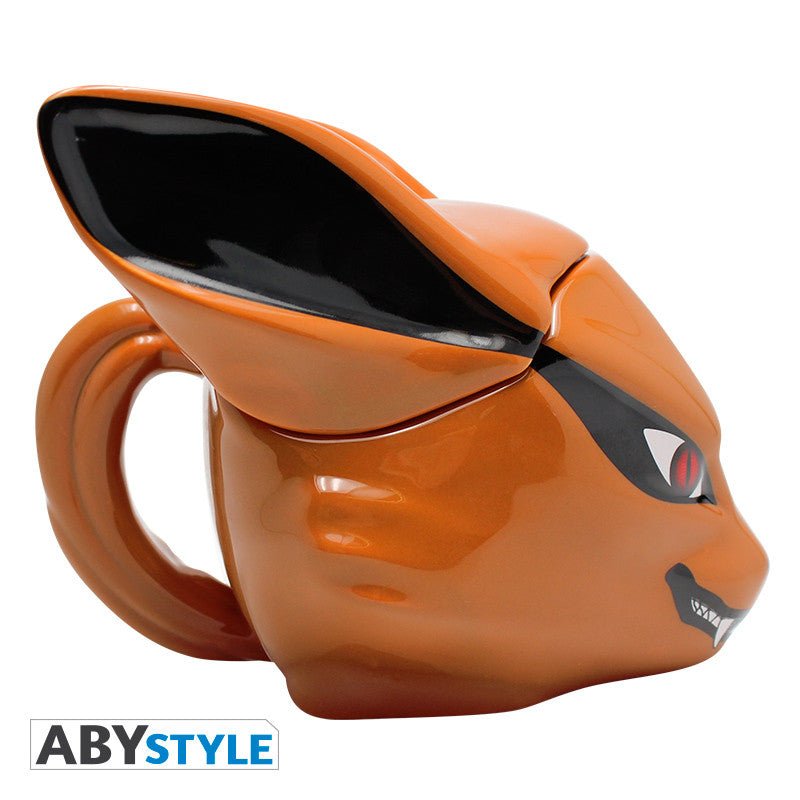 Naruto Shippuden 3D-mok met deksel – Kyubi – 400 ml - Fans Geek Storeproduct_type#ABYstyle