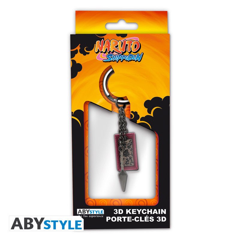 Naruto Shippuden 3D-sleutelhanger – Kunai & explosief zegel - Fans Geek Storeproduct_type#ABYstyle