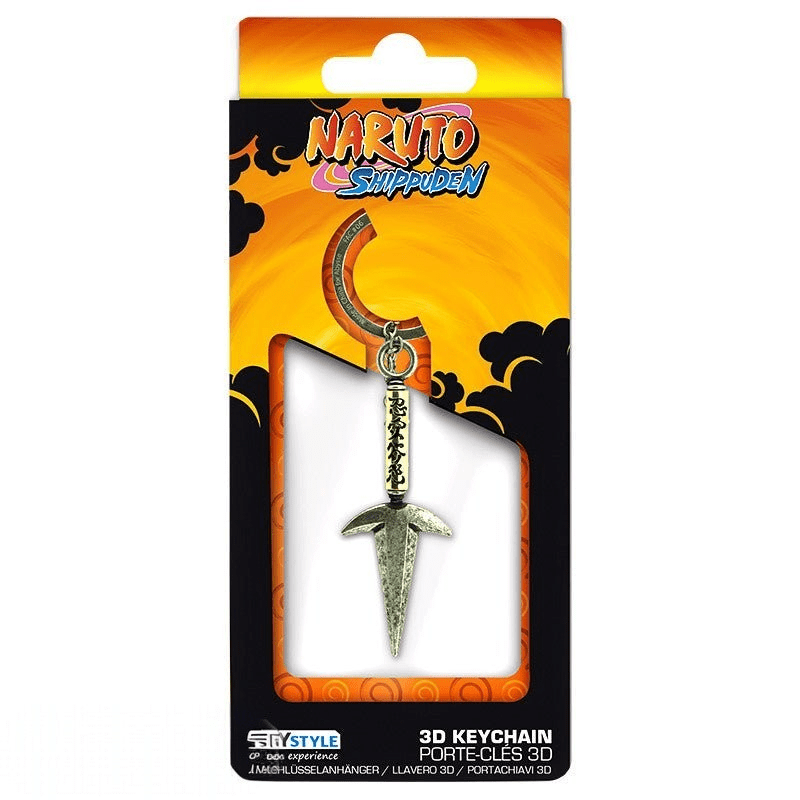 Naruto Shippuden 3D-sleutelhanger – Kunai van de Vierde Hokage - Fans Geek Storeproduct_type#ABYstyle