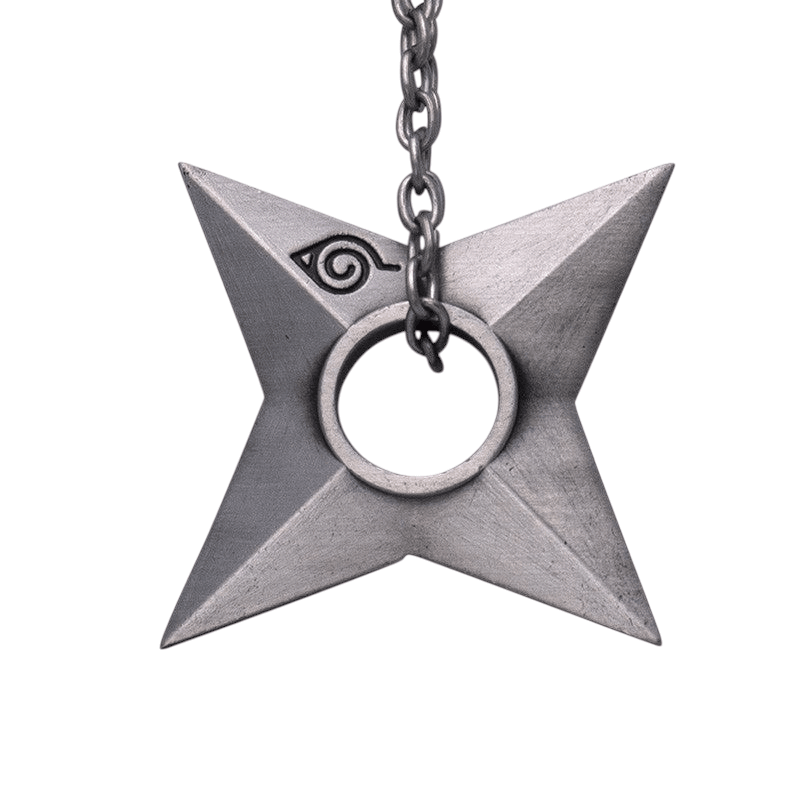 Naruto Shippuden 3D-sleutelhanger – Shuriken Konoha - Fans Geek Storeproduct_type#ABYstyle