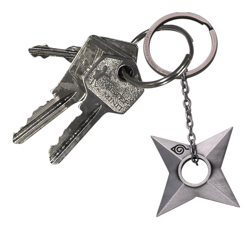 Naruto Shippuden 3D-sleutelhanger – Shuriken Konoha - Fans Geek Storeproduct_type#ABYstyle