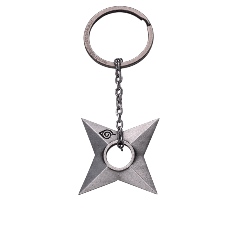 Naruto Shippuden 3D-sleutelhanger – Shuriken Konoha - Fans Geek Storeproduct_type#ABYstyle