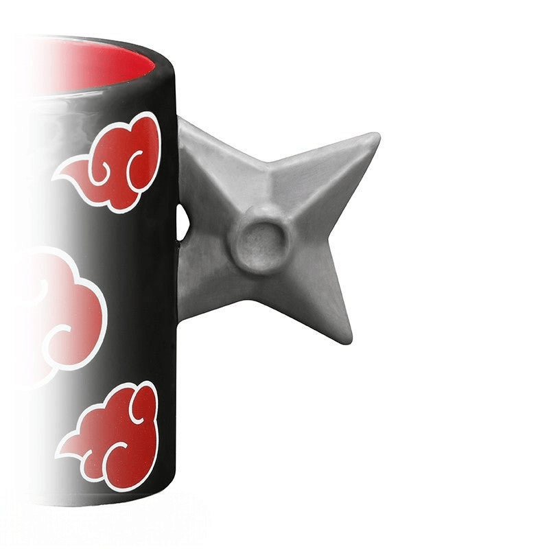 Naruto Shippuden Akatsuki mok met shuriken-handvat 460 ml - Fans Geek Storeproduct_type#ABYstyle