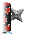 Naruto Shippuden Akatsuki mok met shuriken-handvat 460 ml - Fans Geek Storeproduct_type#ABYstyle