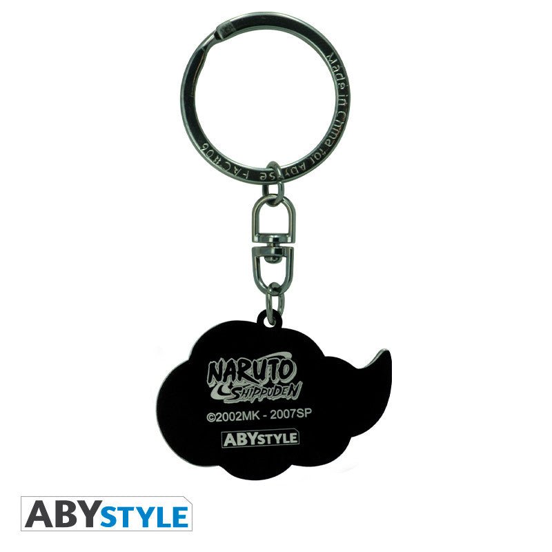 Naruto Shippuden Akatsuki rode wolk metalen sleutelhanger - Fans Geek Storeproduct_type#ABYstyle