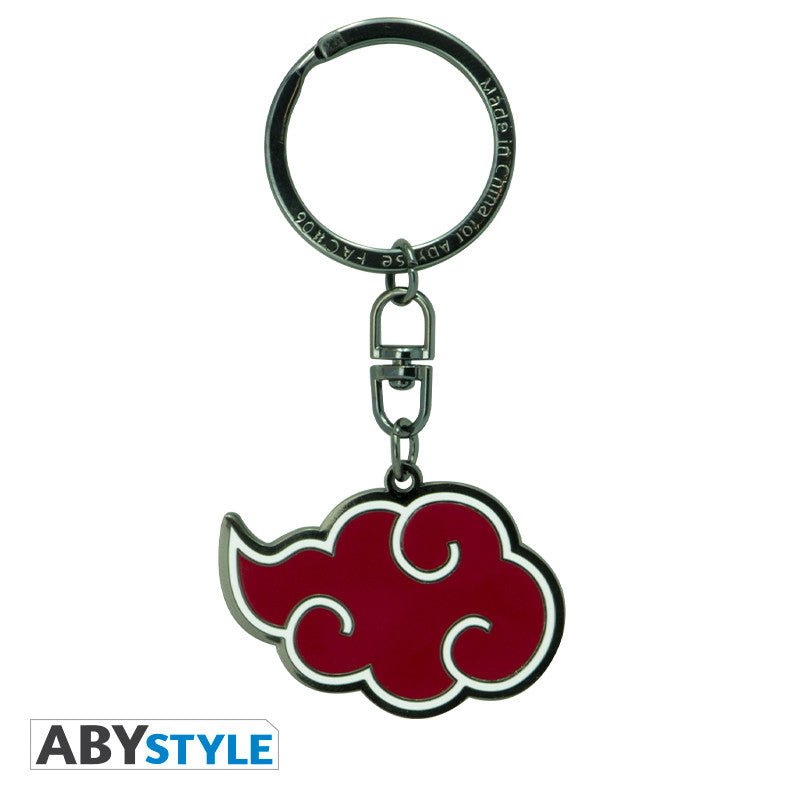Naruto Shippuden Akatsuki rode wolk metalen sleutelhanger - Fans Geek Storeproduct_type#ABYstyle
