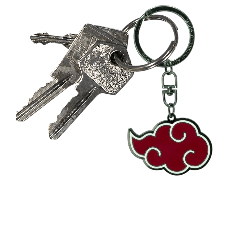 Naruto Shippuden Akatsuki rode wolk metalen sleutelhanger - Fans Geek Storeproduct_type#ABYstyle