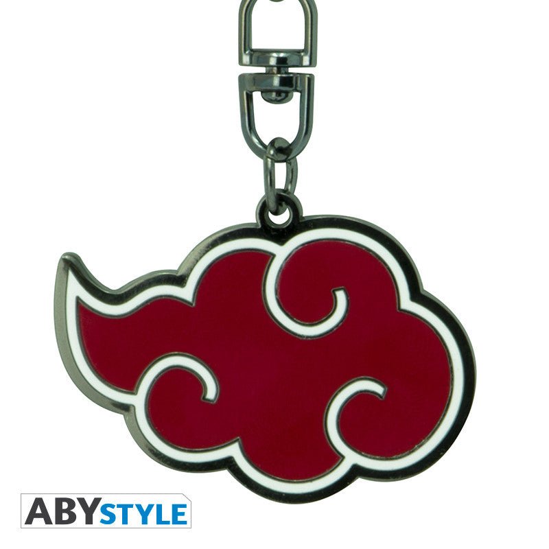 Naruto Shippuden Akatsuki rode wolk metalen sleutelhanger - Fans Geek Storeproduct_type#ABYstyle