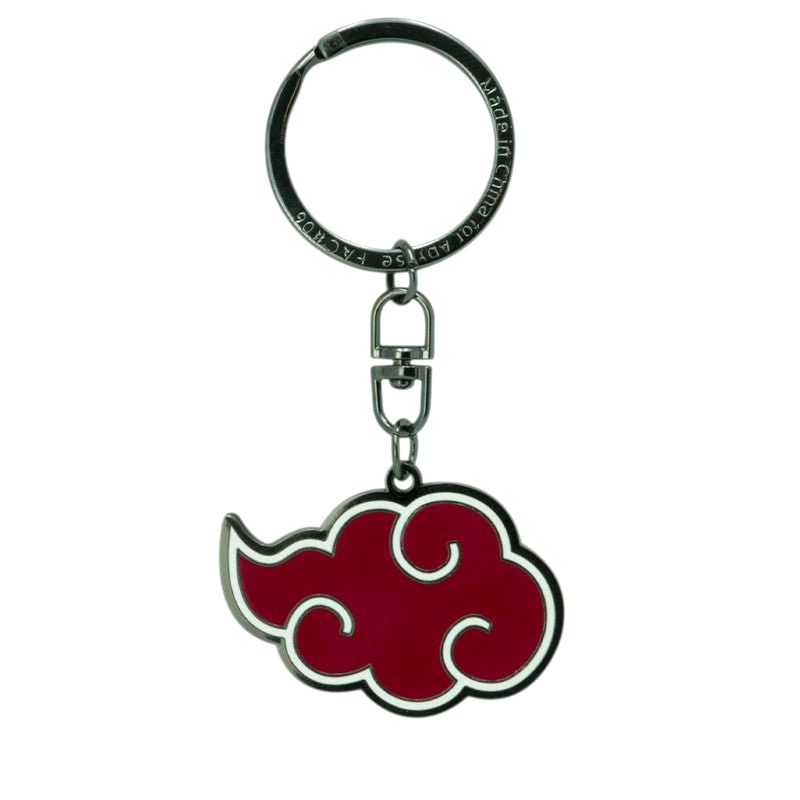Naruto Shippuden Akatsuki rode wolk metalen sleutelhanger - Fans Geek Storeproduct_type#ABYstyle