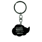 Naruto Shippuden Akatsuki rode wolk metalen sleutelhanger - Fans Geek Storeproduct_type#ABYstyle