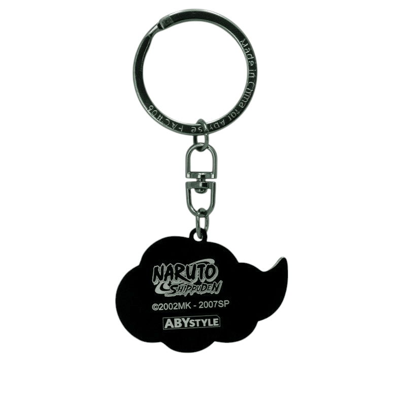 Naruto Shippuden Akatsuki rode wolk metalen sleutelhanger - Fans Geek Storeproduct_type#ABYstyle