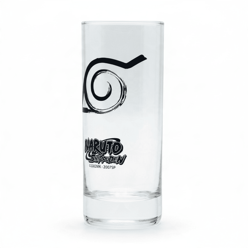 Naruto Shippuden drinkglas – Konoha – 290 ml - Fans Geek Storeproduct_type#Naruto
