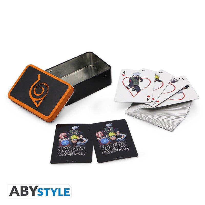 Naruto Shippuden kaartspel met 54 kaarten in metalen doos - Fans Geek Storeproduct_type#ABYstyle