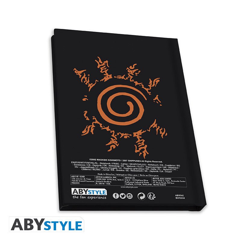 Naruto Shippuden Konoha cadeauset met glas, pin en notitieboekje - Fans Geek Storeproduct_type#ABYstyle