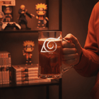 Naruto Shippuden Konoha glazen bierpul 500 ml - Fans Geek Storeproduct_type#Naruto