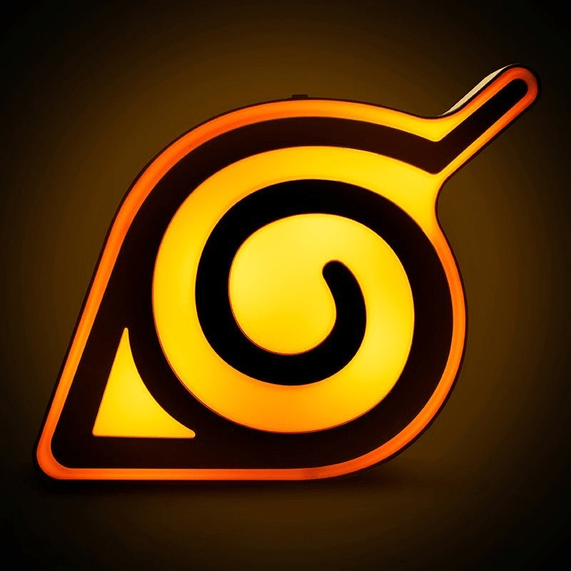 Naruto Shippuden Konoha ledlamp - Fans Geek Storeproduct_type#ABYstyle
