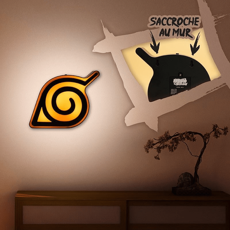 Naruto Shippuden Konoha ledlamp - Fans Geek Storeproduct_type#ABYstyle