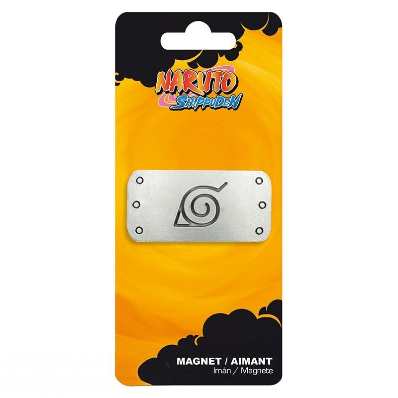 Naruto Shippuden metalen magneet – Konoha-symbool – 5,5 × 2,7 cm - Fans Geek Storeproduct_type#ABYstyle