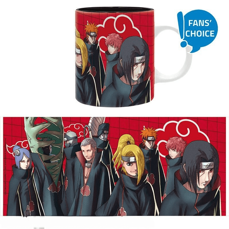 Naruto Shippuden mok – Akatsuki-kunstwerk - Fans Geek Storeproduct_type#ABYstyle