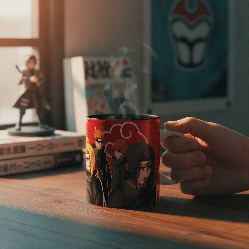 Naruto Shippuden mok – Akatsuki-kunstwerk - Fans Geek Storeproduct_type#ABYstyle
