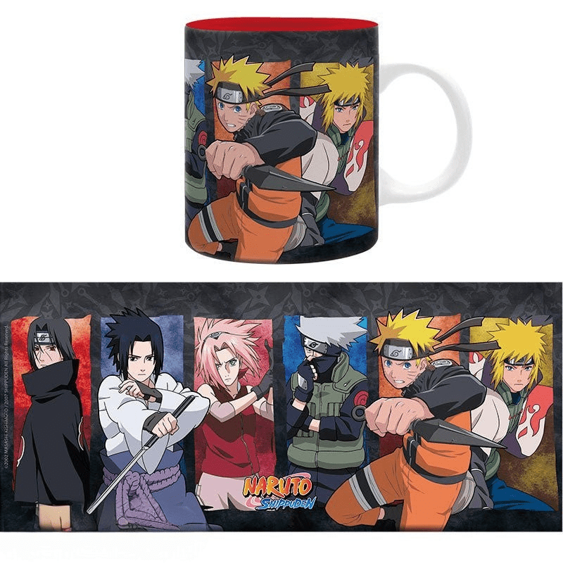 Naruto Shippuden mok – Ninja-groepsontwerp – 320 ml - Fans Geek Storeproduct_type#ABYstyle