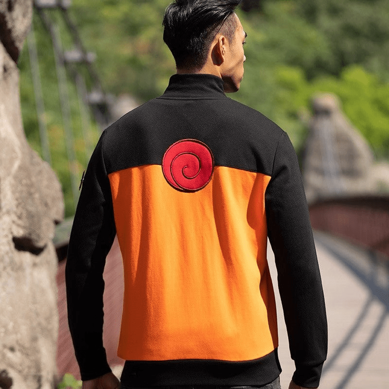 Naruto Shippuden Naruto replica jas oranje en zwart - Fans Geek Storeproduct_type#ABYstyle