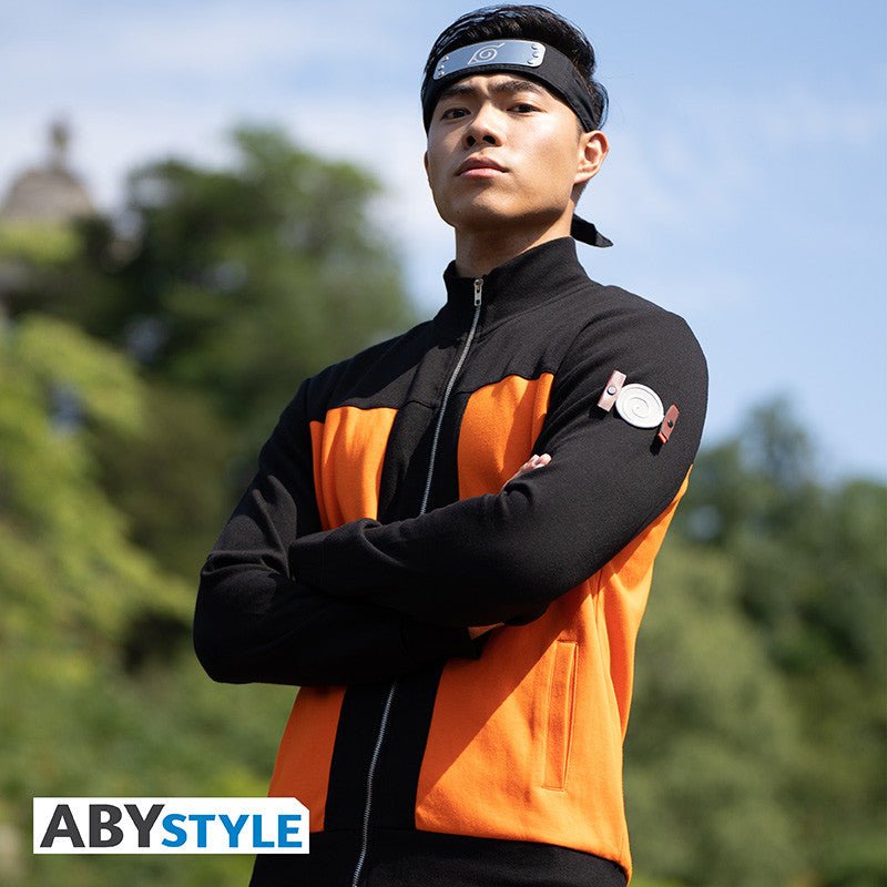 Naruto Shippuden Naruto replica jas oranje en zwart - Fans Geek Storeproduct_type#ABYstyle