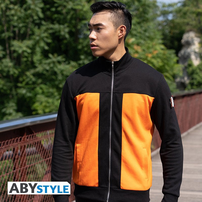 Naruto Shippuden Naruto replica jas oranje en zwart - Fans Geek Storeproduct_type#ABYstyle