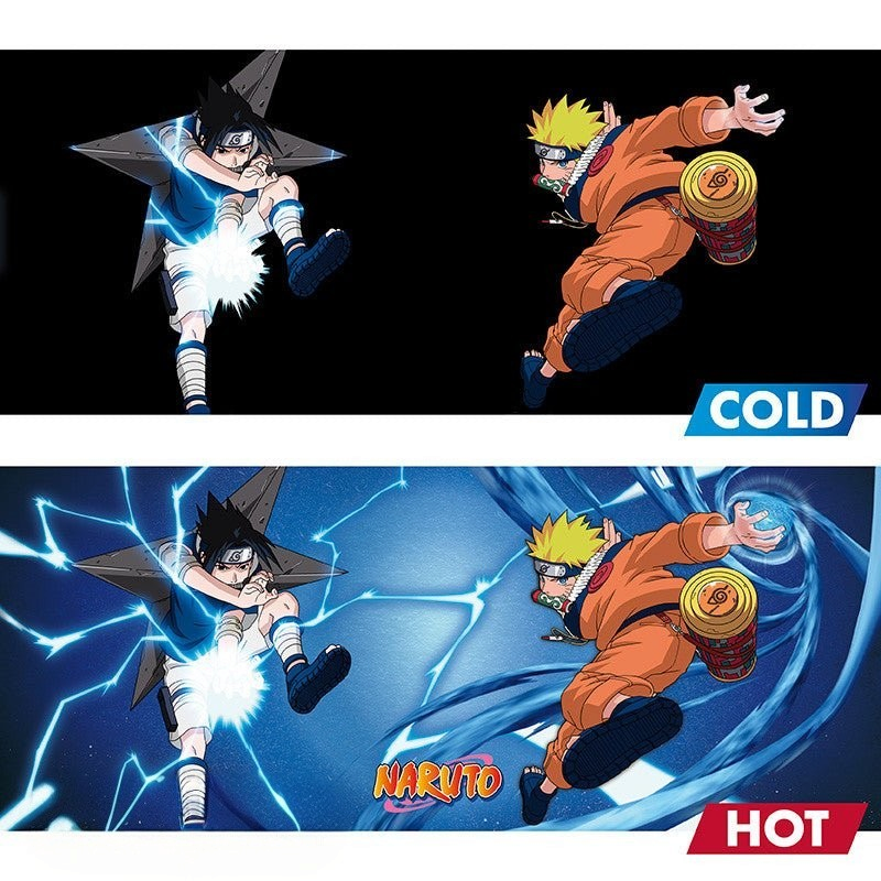 Naruto Shippuden Naruto & Sasuke warmtegevoelige mok 460 ml - Fans Geek Storeproduct_type#ABYstyle